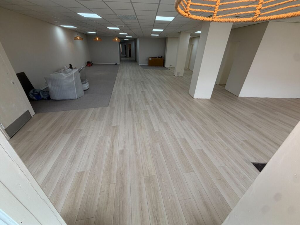 Flooring, one of our carpentry services