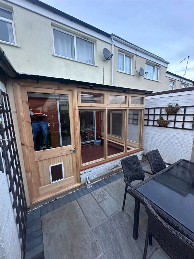 Conservatory extension