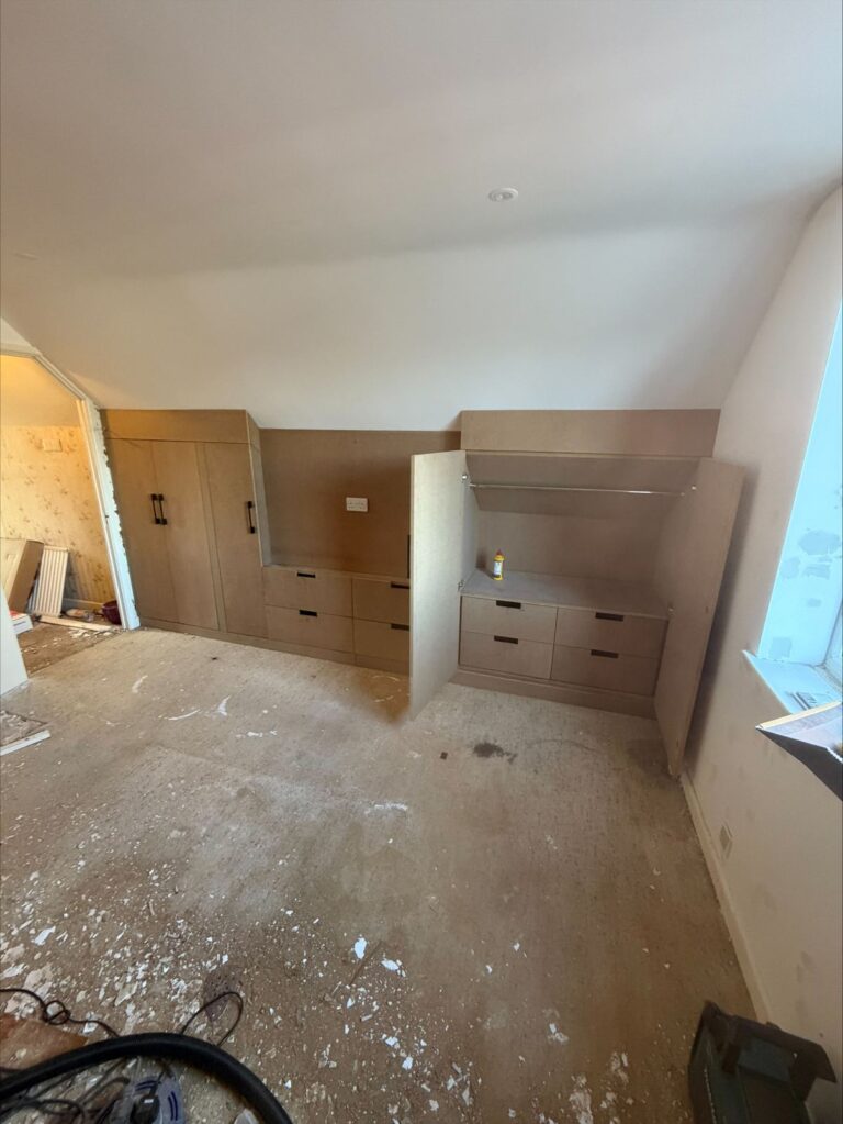 Fitted loft storage