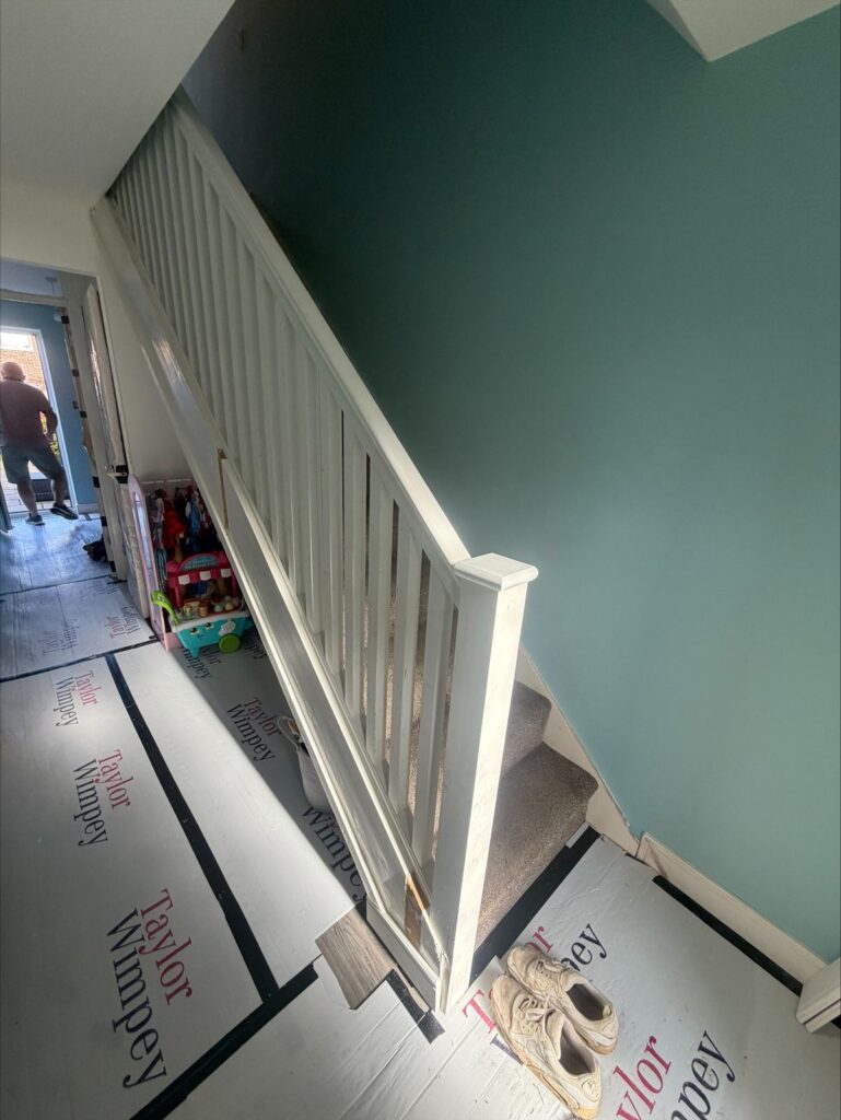 White spindles by your carpenter in Feckenham