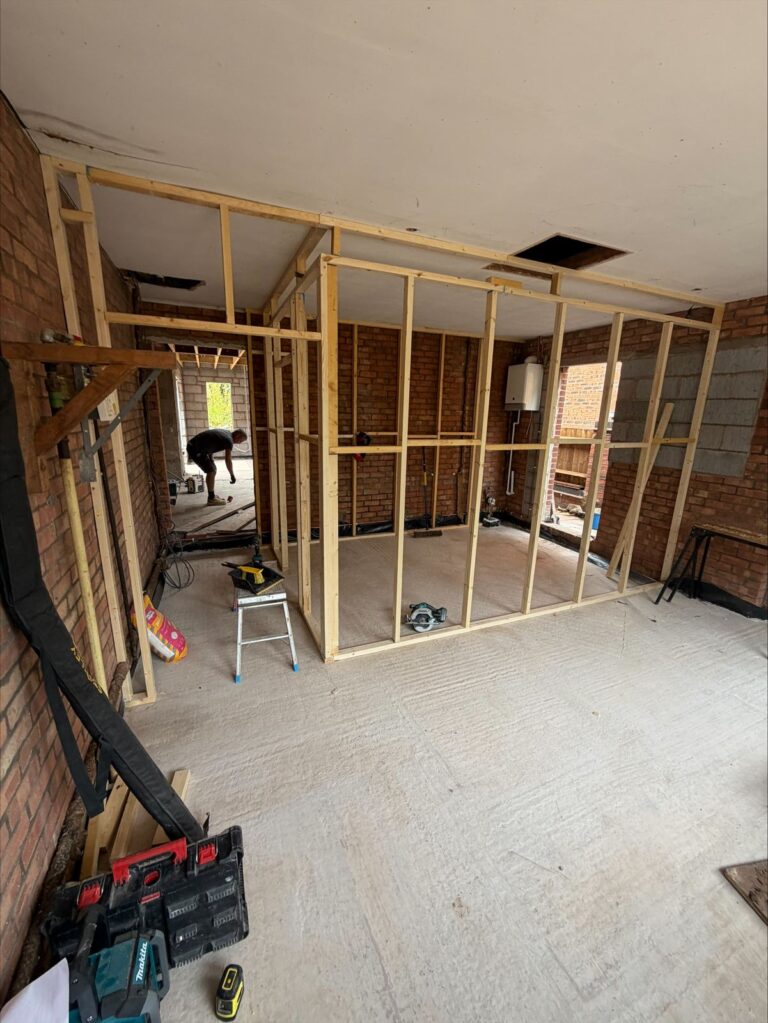Stud wall framing